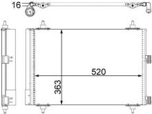 MAHLE Aftermarket AC 447 000S