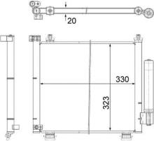 MAHLE Aftermarket AC 455 000P