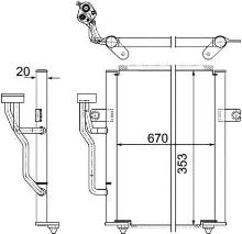 MAHLE Aftermarket AC 458 000P
