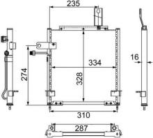MAHLE Aftermarket AC 468 000S