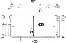 MAHLE Aftermarket AC 473 000S