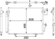 MAHLE Aftermarket AC 475 001S