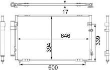MAHLE Aftermarket AC 476 000S