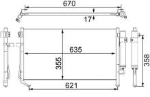 MAHLE Aftermarket AC 479 001S