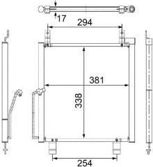 MAHLE Aftermarket AC 482 000S