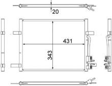 MAHLE Aftermarket AC 511 000S