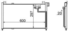MAHLE Aftermarket AC 523 000S