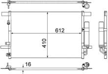 MAHLE Aftermarket AC 557 000S