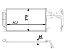 MAHLE Aftermarket AC 57 000P