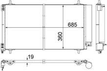 MAHLE Aftermarket AC 592 000S