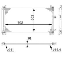 MAHLE Aftermarket AC 597 000S