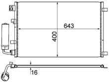 MAHLE Aftermarket AC 604 001S