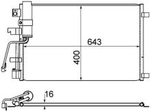 MAHLE Aftermarket AC 607 001S