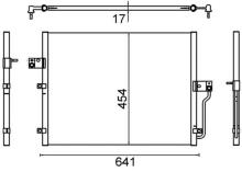 MAHLE Aftermarket AC 643 000S