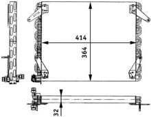 MAHLE Aftermarket AC 658 000P