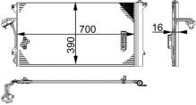 MAHLE Aftermarket AC 659 000S