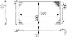 MAHLE Aftermarket AC 672 000S