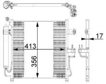 MAHLE Aftermarket AC 677 000S