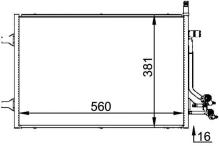 MAHLE Aftermarket AC 692 000P