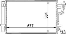 MAHLE Aftermarket AC 697 000P