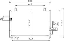 MAHLE Aftermarket AC 715 000S