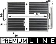 MAHLE Aftermarket AC 721 000P