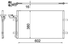 MAHLE Aftermarket AC 725 000S