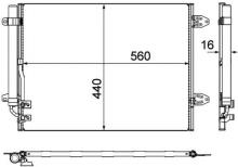 MAHLE Aftermarket AC 733 000P