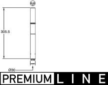 MAHLE Aftermarket AD 284 000P