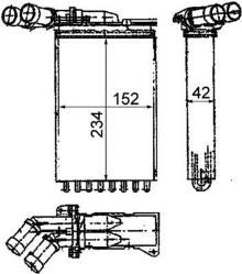 MAHLE Aftermarket AH 116 000P