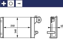 MAHLE Aftermarket AH 158 000S