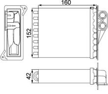 MAHLE Aftermarket AH 168 000P