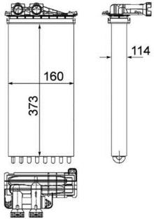 MAHLE Aftermarket AH 196 000P