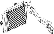MAHLE Aftermarket AH 198 000P