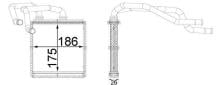 MAHLE Aftermarket AH 254 000S