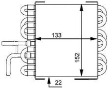 MAHLE Aftermarket CK 8 000P