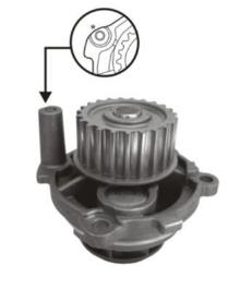 MAHLE Aftermarket CP 8 000S