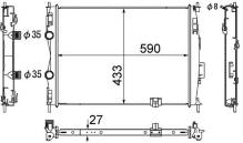 MAHLE Aftermarket CR 1074 000S