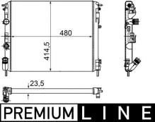 MAHLE Aftermarket CR 1145 000P