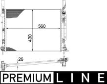 MAHLE Aftermarket CR 1154 000P