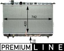 MAHLE Aftermarket CR 1291 000P
