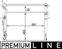 MAHLE Aftermarket CR 1403 000P