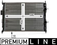 MAHLE Aftermarket CR 14 000P