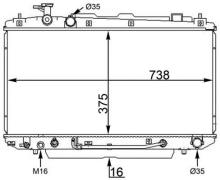 MAHLE Aftermarket CR 1568 000S