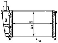 MAHLE Aftermarket CR 346 000P