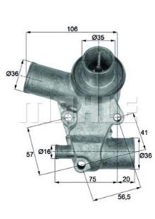 MAHLE Aftermarket TI 61 80D
