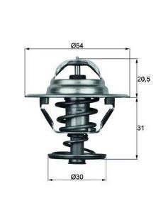 MAHLE Aftermarket TX 10 81D