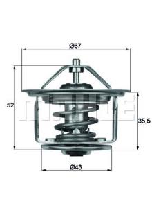 MAHLE Aftermarket TX 17 75D