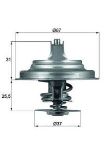 MAHLE Aftermarket TX 25 87D