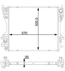 MAHLE Aftermarket CR 1358 000S